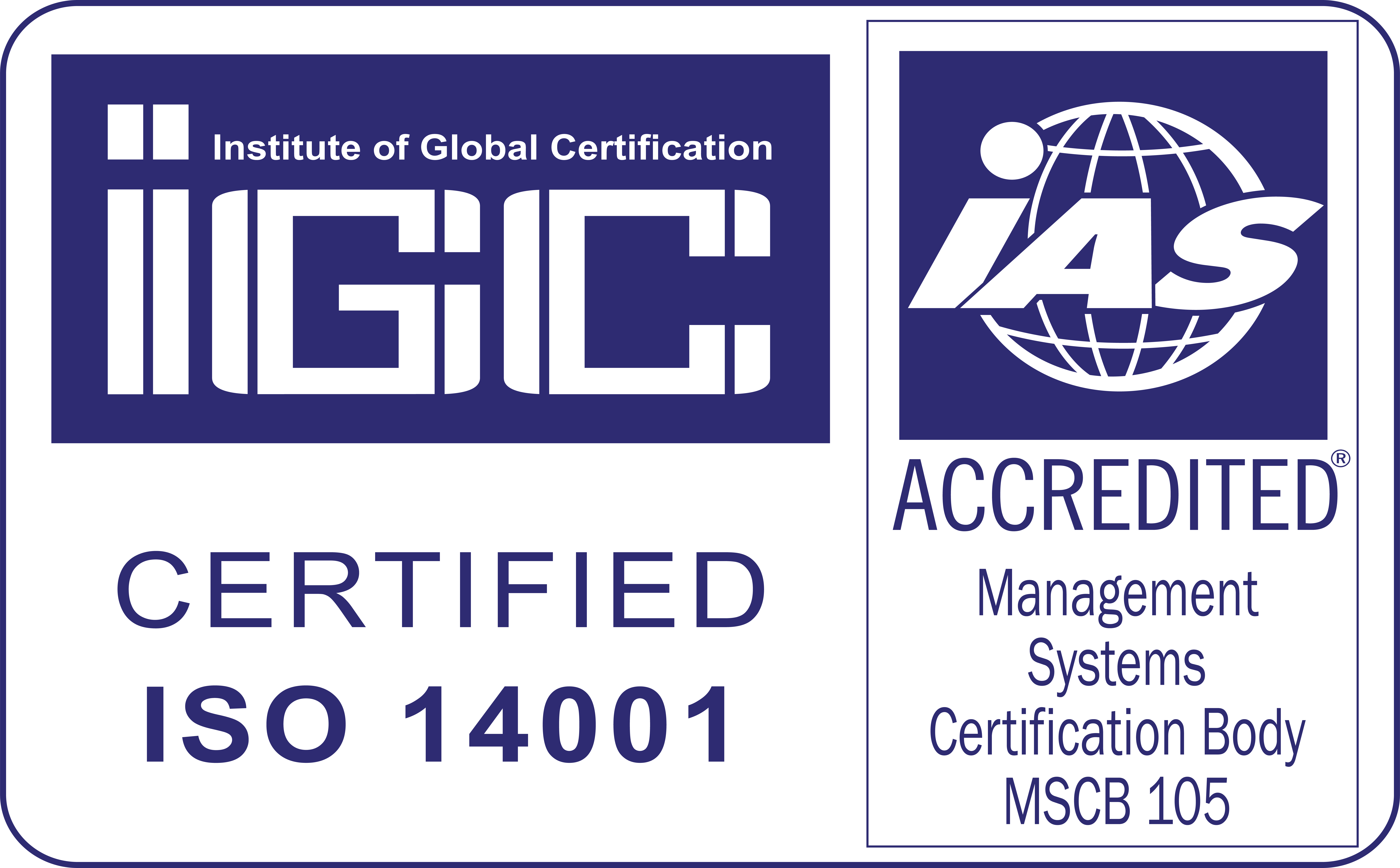 Chứng nhận ISO 14001 của nhà sản xuất 