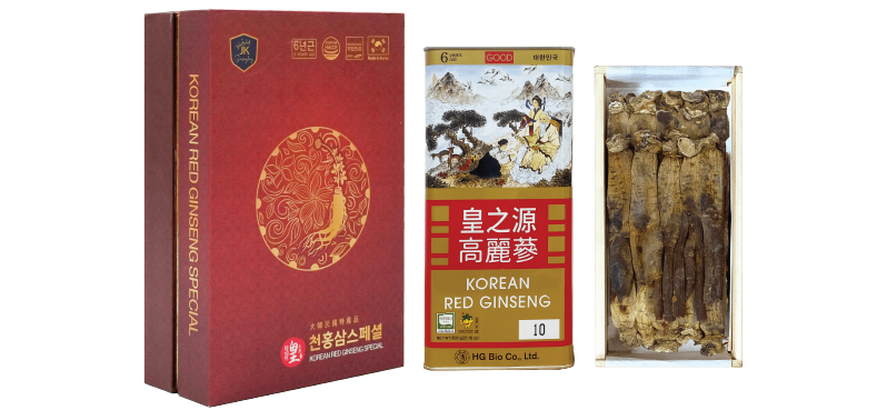 Hồng Sâm Củ Khô Korean Red Ginseng 600g/hộp