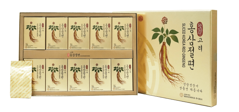 Sâm Lát Tẩm Mật Ong 10 Gói/ Hộp Hàn Quốc