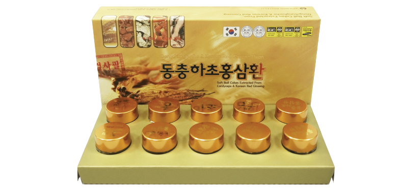 Hồng Sâm Đông Trùng 10 Viên/ Hộp