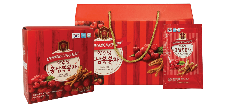 Nước Hồng Sâm Phúc Bồn Tử Hộp 20 Gói