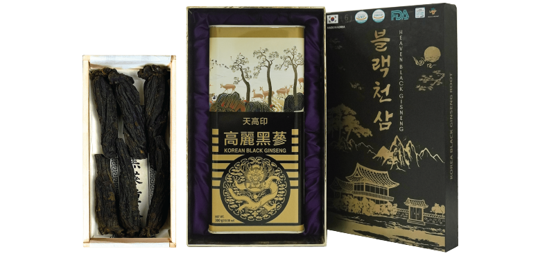 Hắc Sâm Khô Đế Vương 300g/Hộp Hàn Quốc