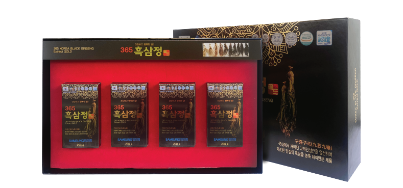 Cao Hắc Sâm Samsung Bio Pharm 4 Lọ Hàn Quốc