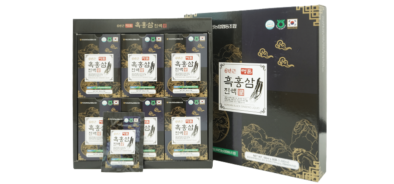 Nước Hắc Sâm Cao Cấp NH Hộp 30 Gói