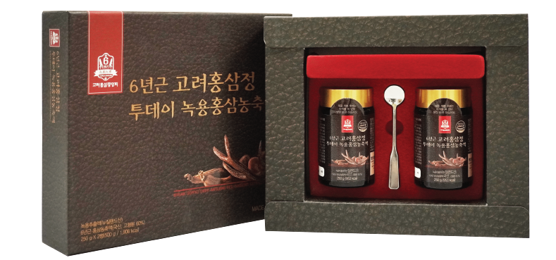 Cao Hồng Sâm Linh Chi Nhung Hươu Goryo Hộp 2 Lọ