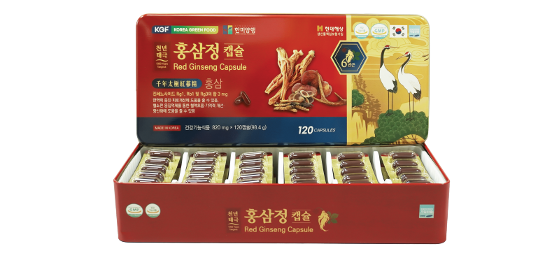 Viên Đạm Hồng Sâm Linh Chi Nhung Hươu Hanmi Hộp 120 Viên