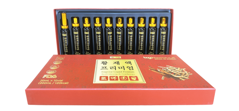 Tinh Chất Hồng Sâm Đông Trùng Hạ Thảo Hộp 10 Ống