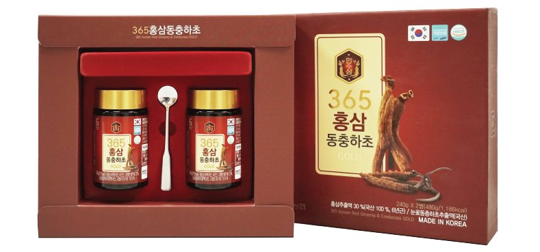 Cao Hồng Sâm Đông Trùng Hạ Thảo Hộp 2 Lọ