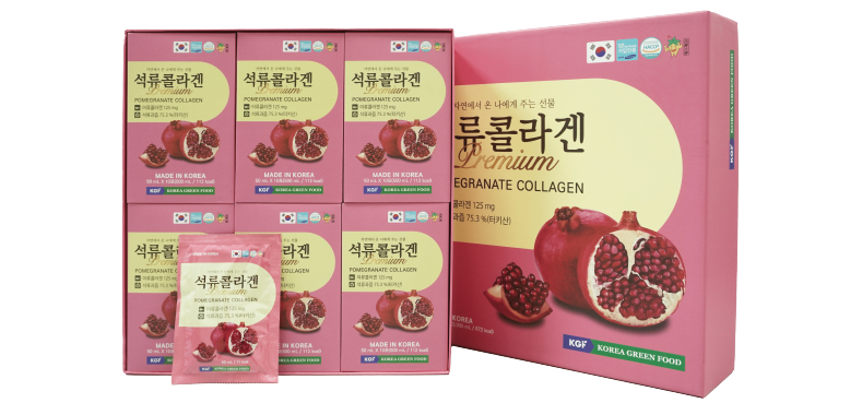 Nước Uống Collagen Lựu Hộp 60 Gói