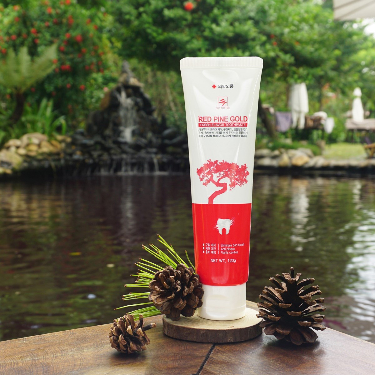 Kem Đánh Răng Tinh Dầu Thông Đỏ Red Pine Gold