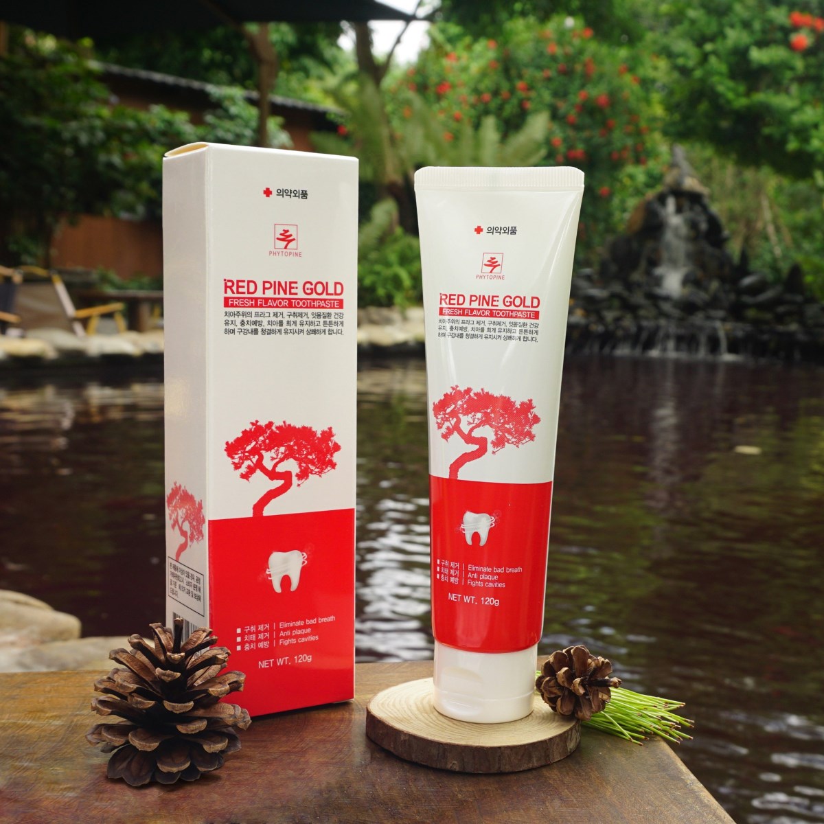 Kem Đánh Răng Tinh Dầu Thông Đỏ Red Pine Gold