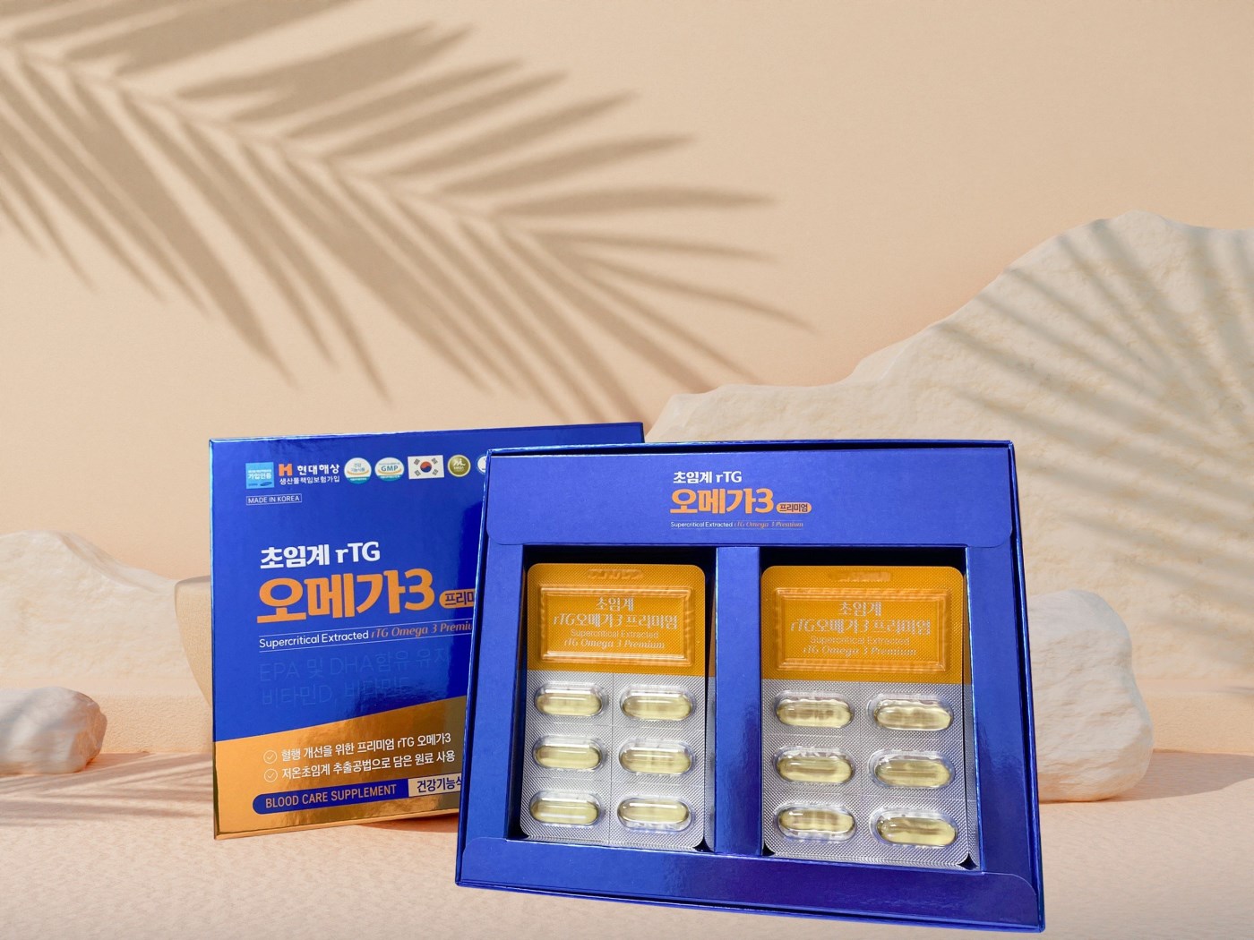 Thực phẩm bảo vệ sức khỏe Supercritical Extracted rTG Omega 3 Premium