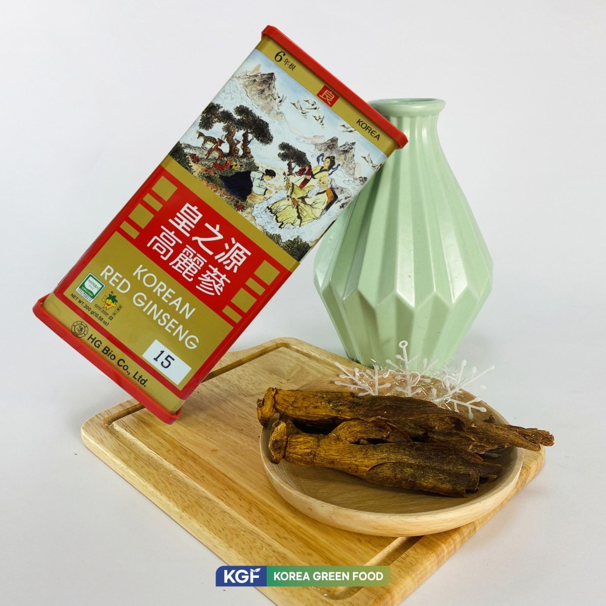 Hồng Sâm Củ Khô InSam 300g/Hộp Hàn Quốc