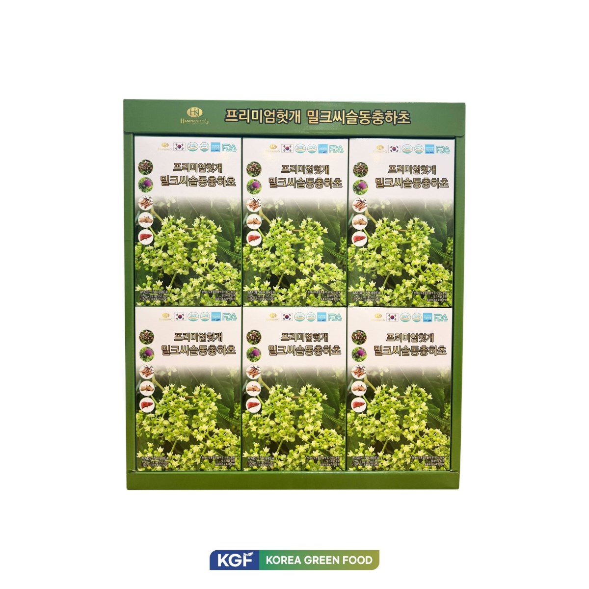 Nước giải độc gan Hovenia kế sữa đông trùng 30 gói