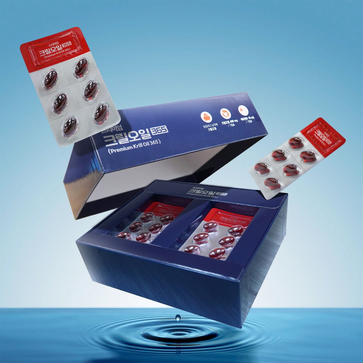 Thực phẩm bảo vệ sức khỏe Premium Krill Oil 365 (60 viên)