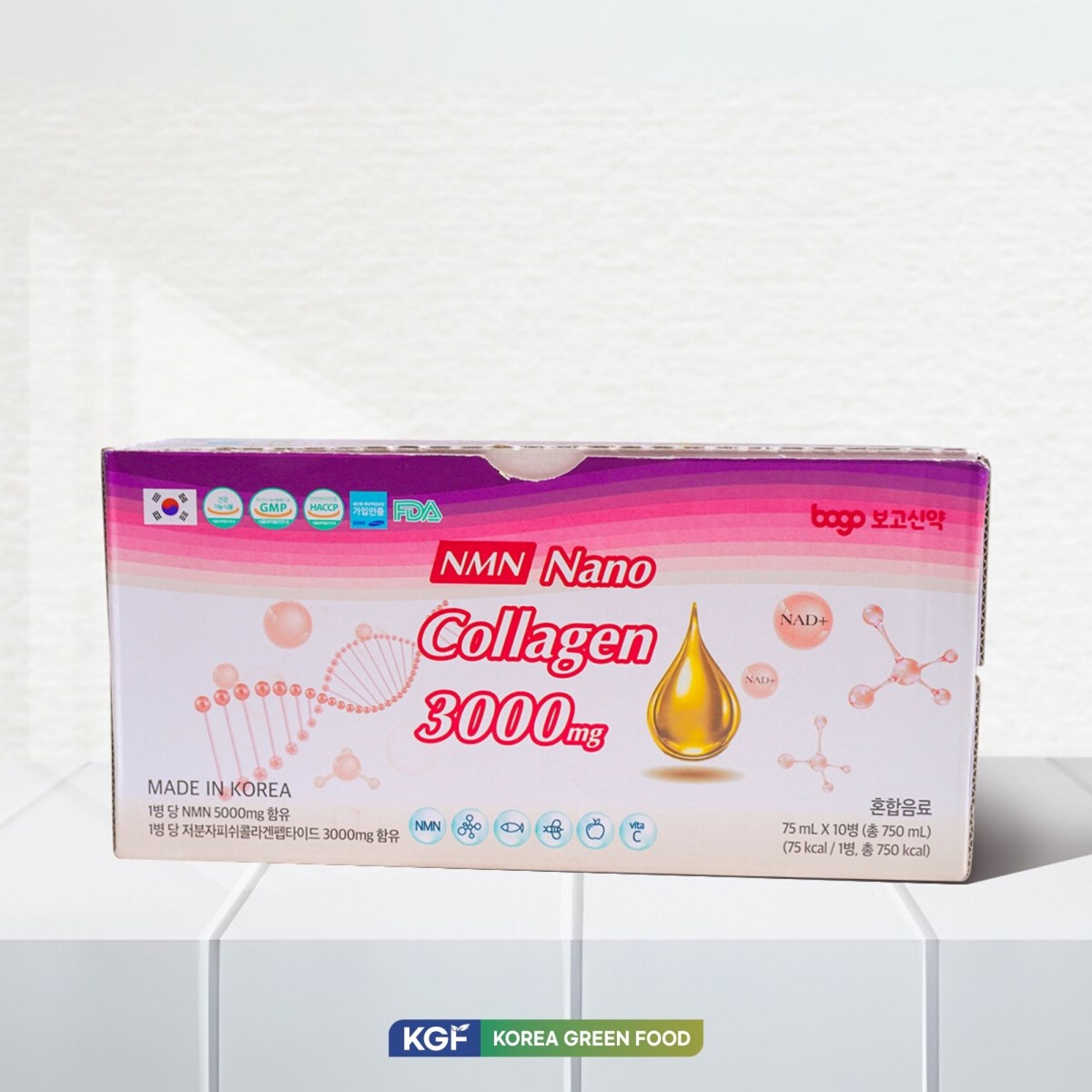 Thực phẩm bổ sung NMN Nano Collagen 3000mg