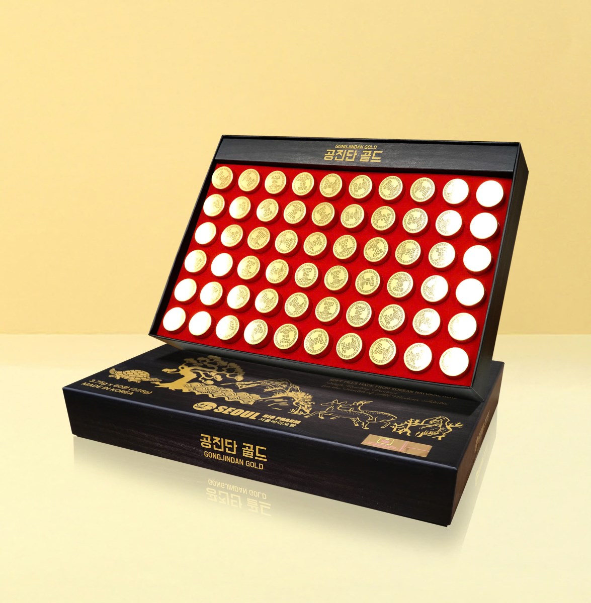 Thực phẩm bổ sung Gongjindan Gold (3,75 g × 60 viên)/hộp