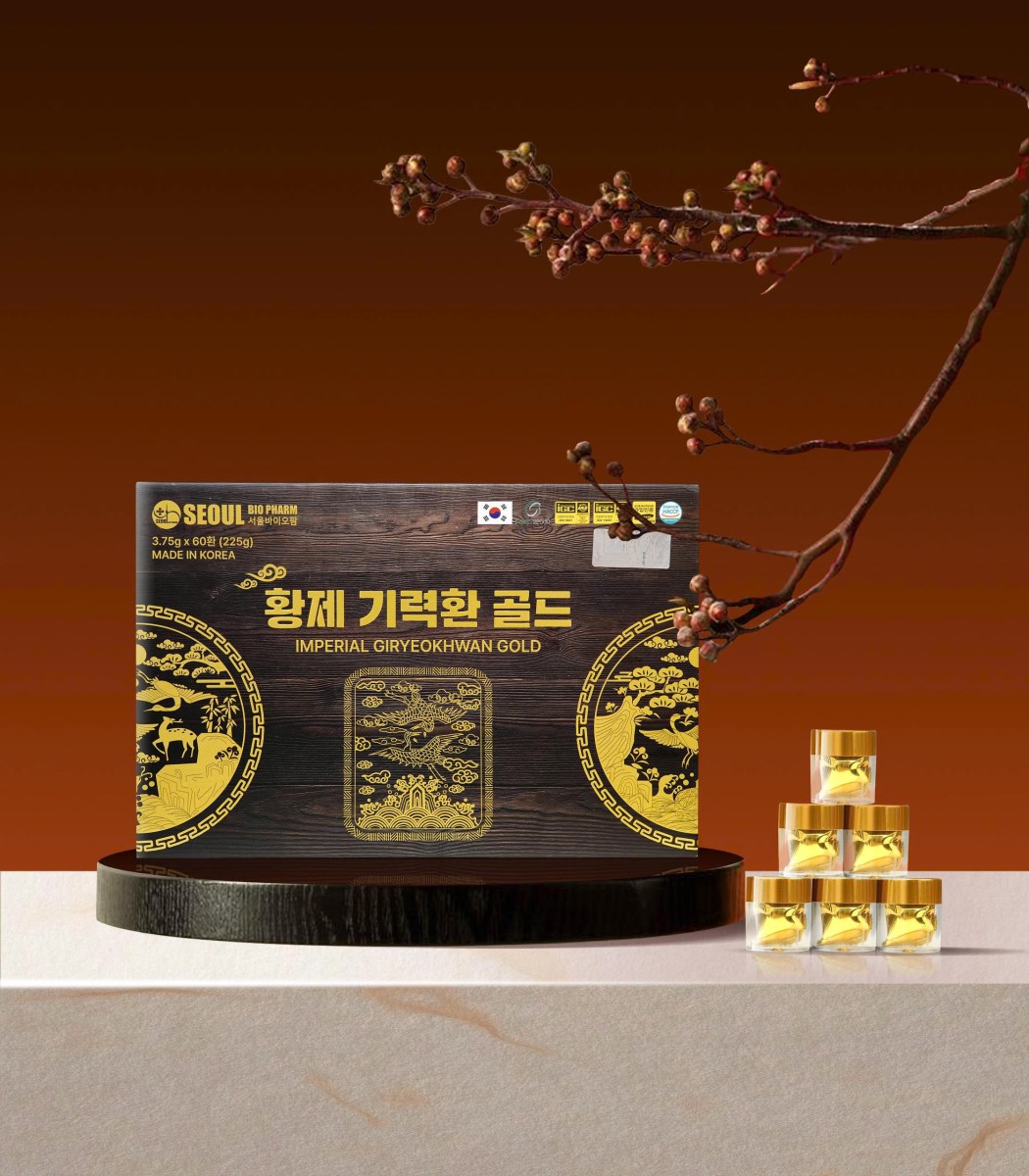 Thực phẩm bổ sung Imperial Giriyeyohwan Gold (3,75 g × 60 viên)/hộp