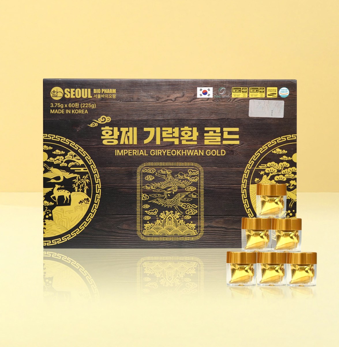 Thực phẩm bổ sung Imperial Giriyeyohwan Gold (3,75 g × 60 viên)/hộp