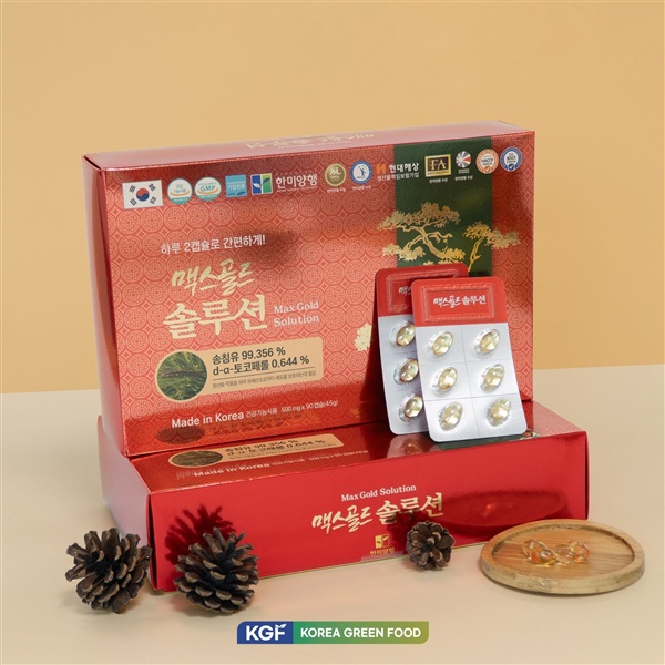 Thực phẩm bảo vệ sức khỏe Max Gold Solution (500mg x 90 viên)