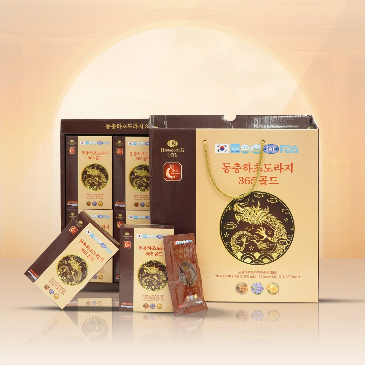 Thực phẩm bổ sung Cordyceps Bellflower 365 Gold