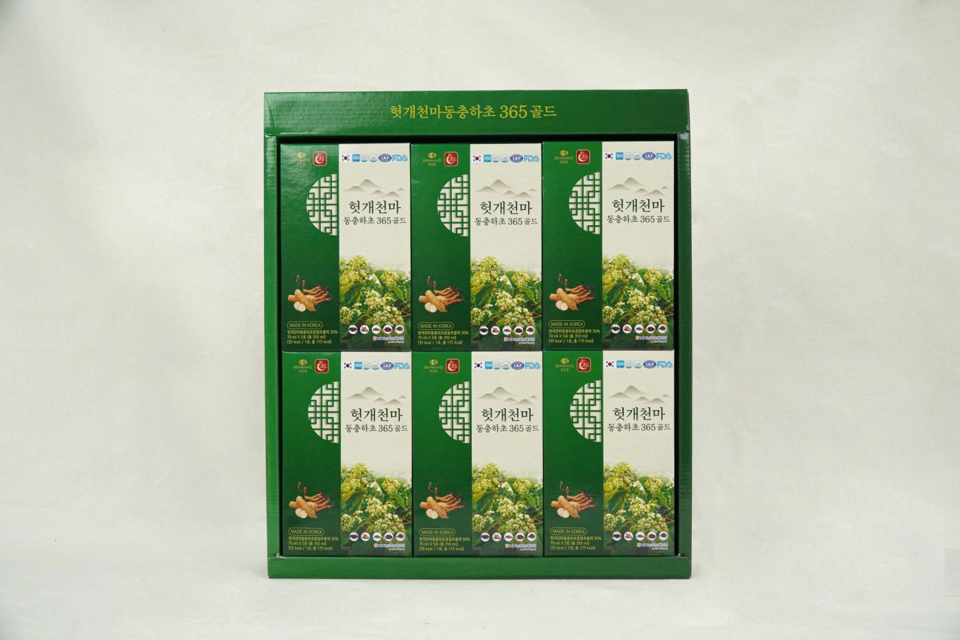 Thực phẩm bổ sung Hovenia Gastrodia Cordyceps 365 Gold