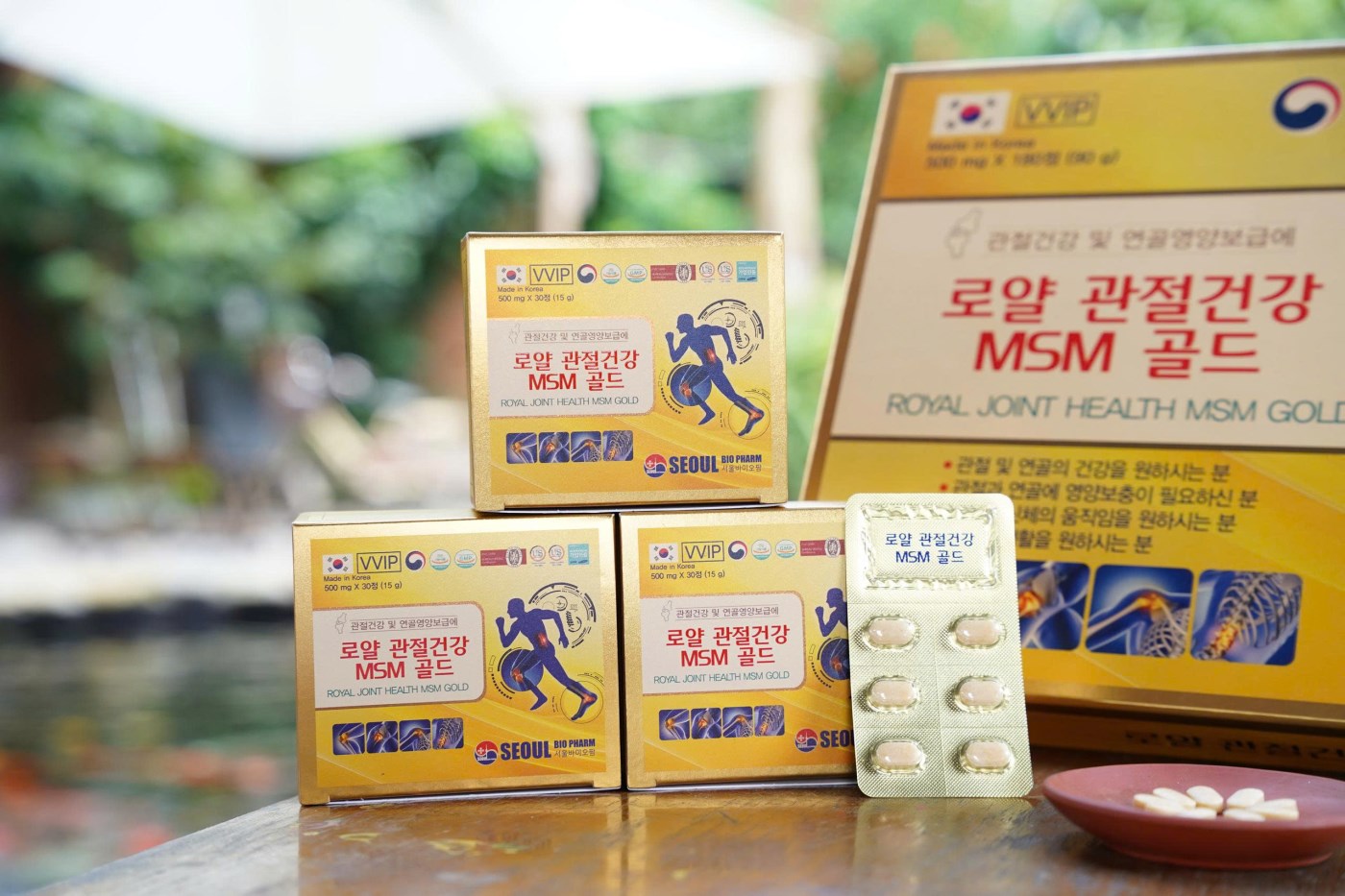 Thực phẩm bảo vệ sức khỏe ROYAL JOINT HEALTH MSM GOLD