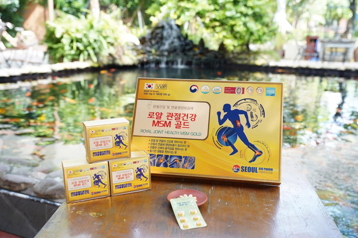 Thực phẩm bảo vệ sức khỏe ROYAL JOINT HEALTH MSM GOLD