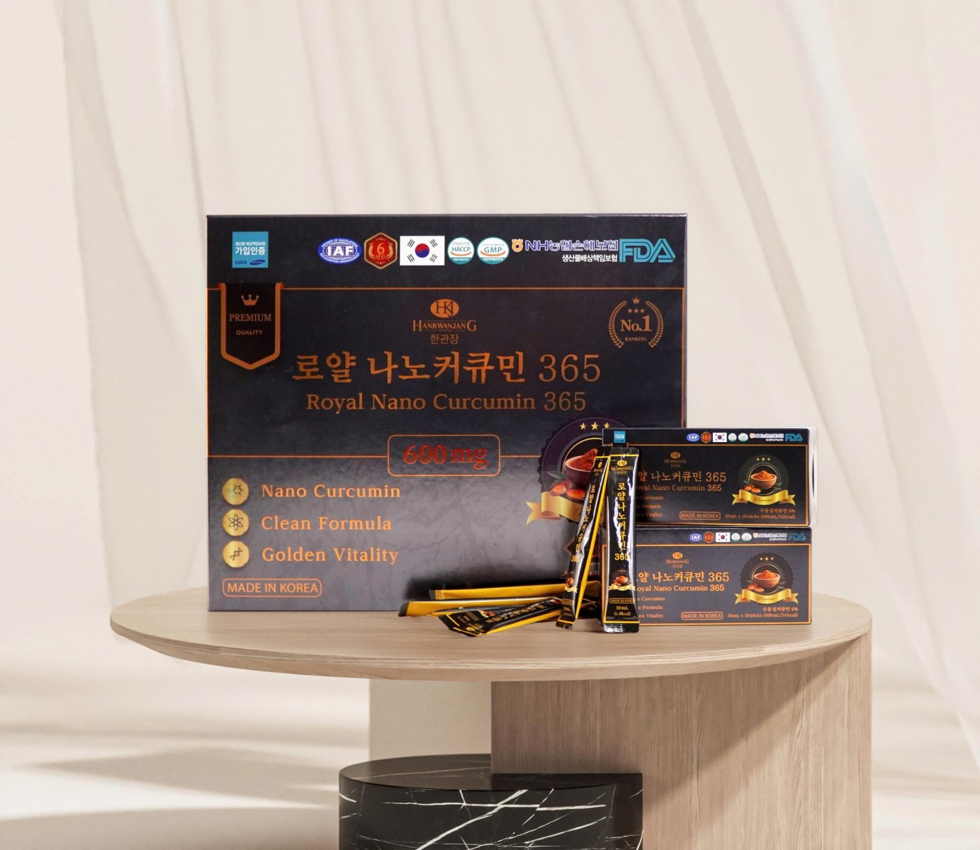 Thực phẩm bổ sung Nano Curcumin Collagen 365 Gold