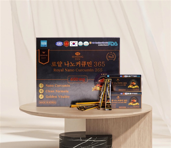 Thực phẩm bổ sung Nano Curcumin Collagen 365 Gold