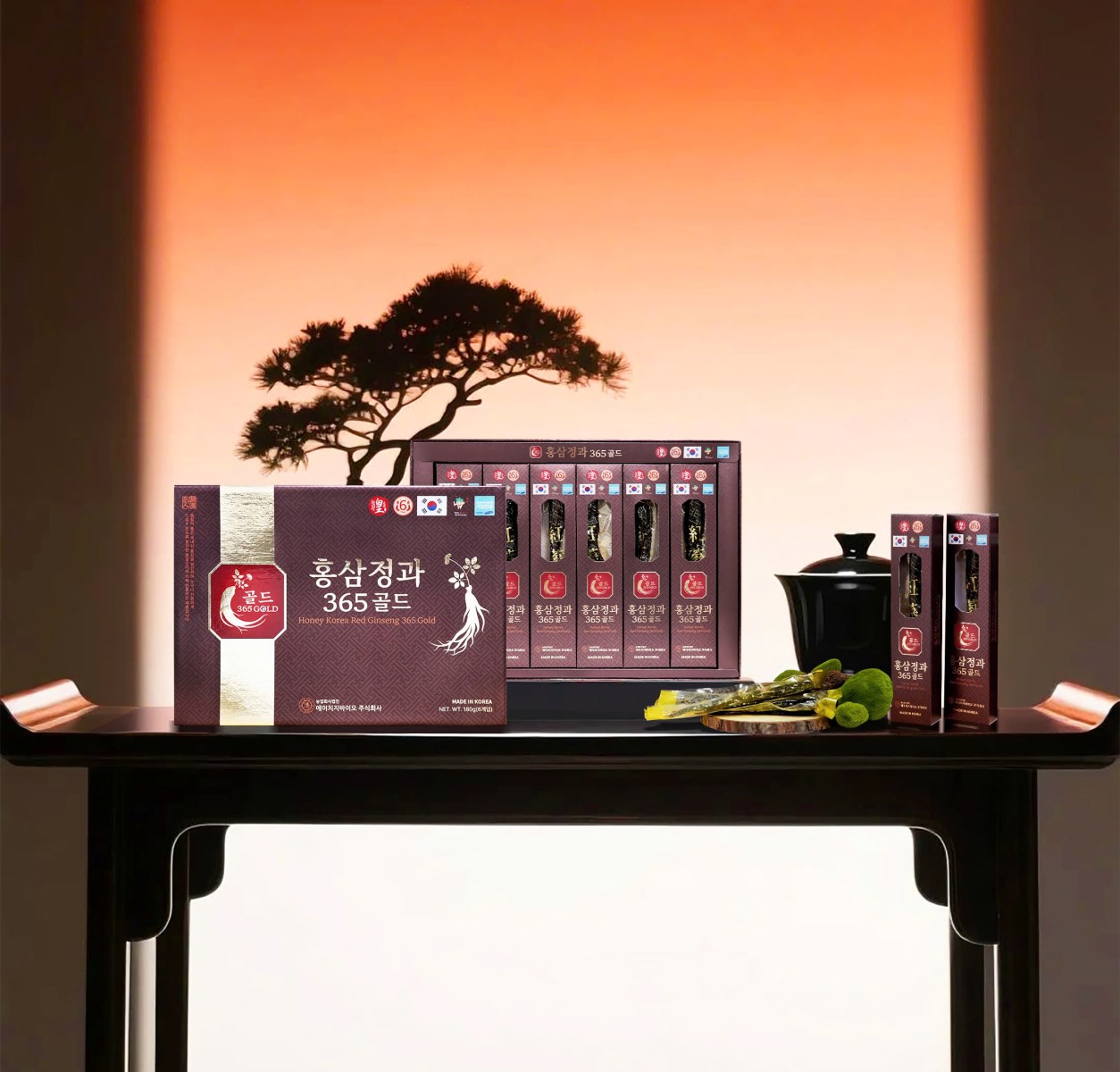 Hồng sâm Hàn Quốc tẩm mật ong 365 Gold (Honey Korea Red Ginseng 365 Gold)