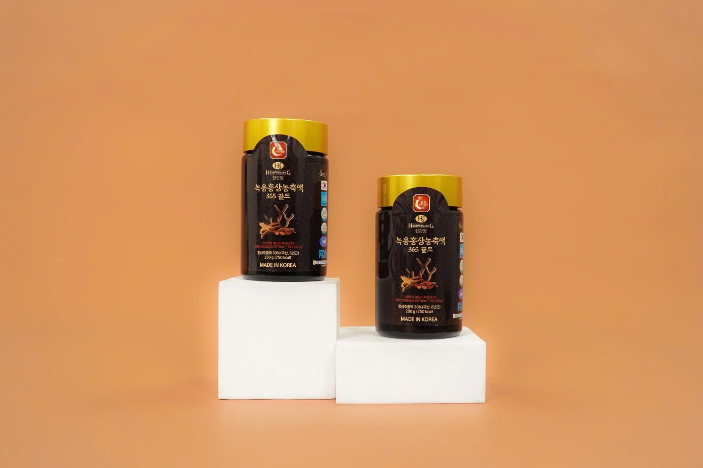 Thực phẩm bổ sung GORYO DEER ANTLERS RED GINSENG EXTRACT 365 GOLD