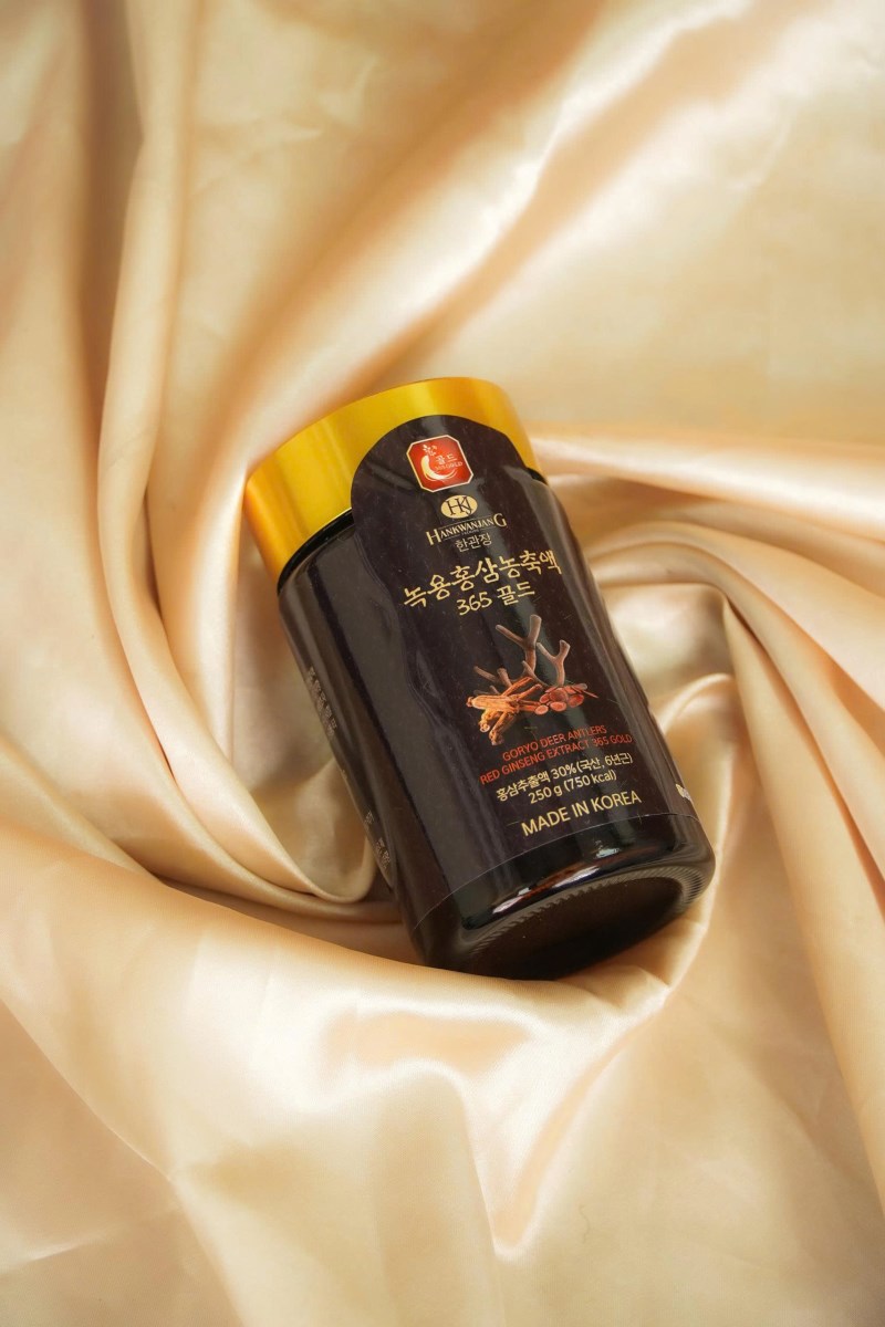 Thực phẩm bổ sung GORYO DEER ANTLERS RED GINSENG EXTRACT 365 GOLD