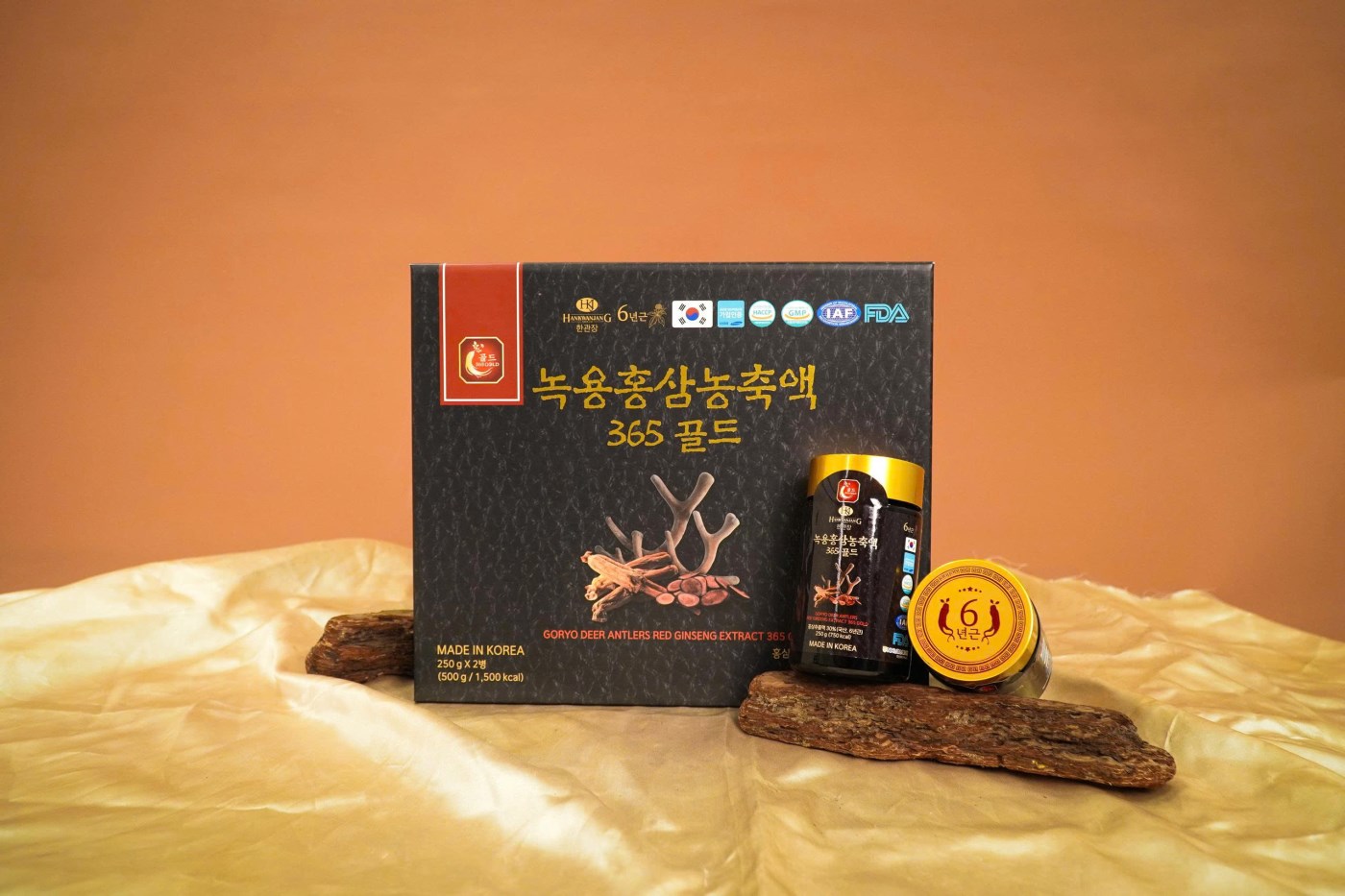 Thực phẩm bổ sung GORYO DEER ANTLERS RED GINSENG EXTRACT 365 GOLD