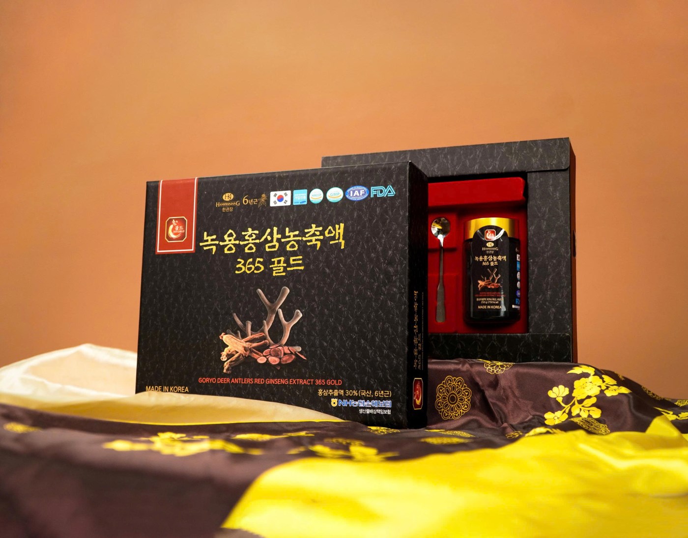 Thực phẩm bổ sung GORYO DEER ANTLERS RED GINSENG EXTRACT 365 GOLD