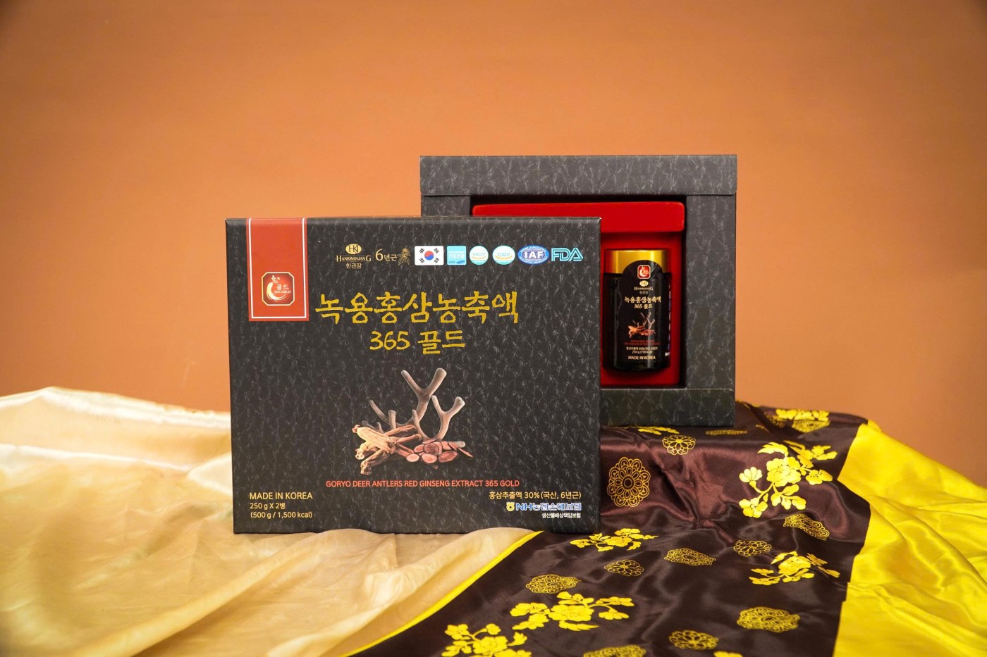Thực phẩm bổ sung GORYO DEER ANTLERS RED GINSENG EXTRACT 365 GOLD