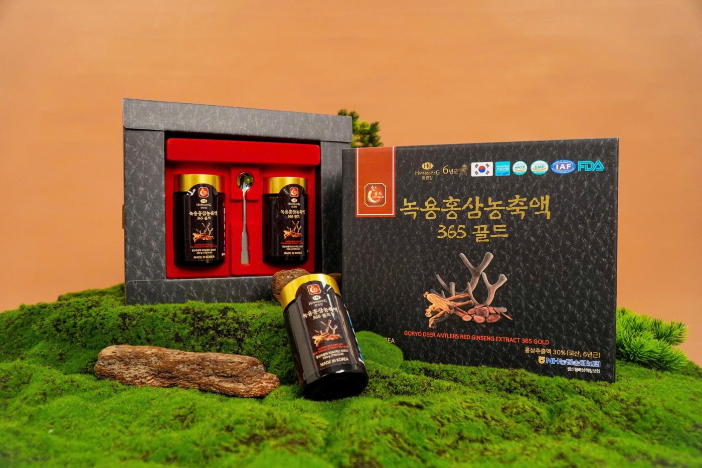 Thực phẩm bổ sung GORYO DEER ANTLERS RED GINSENG EXTRACT 365 GOLD