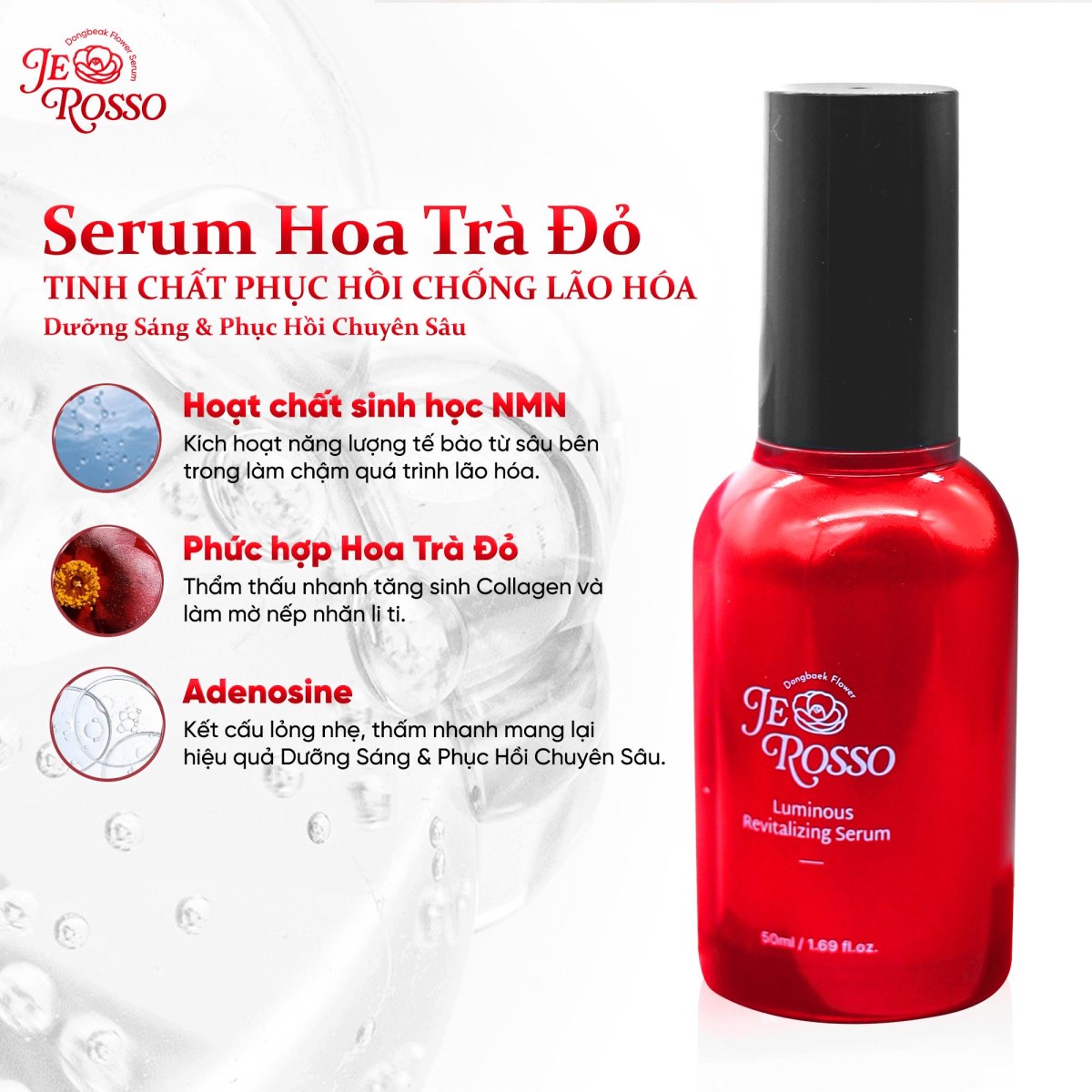 Je Rosso Luminous Revitalizing Serum