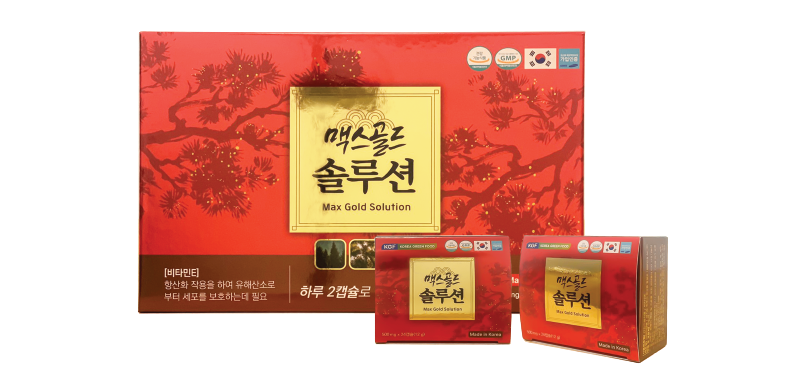 Tinh Dầu Thông Đỏ Max Gold Solution - 120 viên