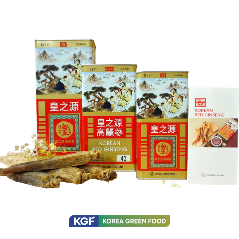 Hồng Sâm Củ Khô InSam 300g/150g/75g/37.5g/Hộp Hàn Quốc