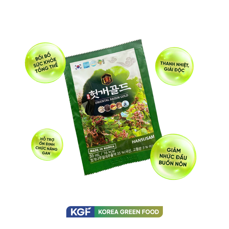 Nước Mát Gan Tiểu Đường Hansusam Hộp 30 Gói