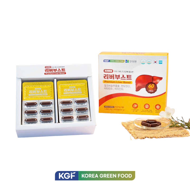 Viên Bổ Gan Premium Liver Boost Hộp 60 Viên