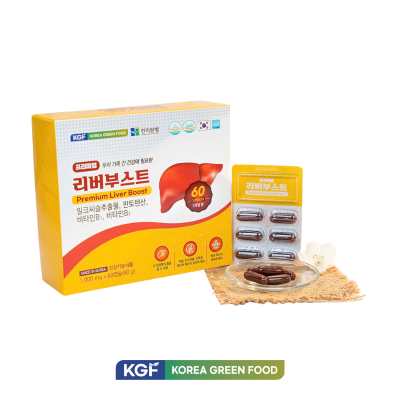 Viên Bổ Gan Premium Liver Boost Hộp 60 Viên