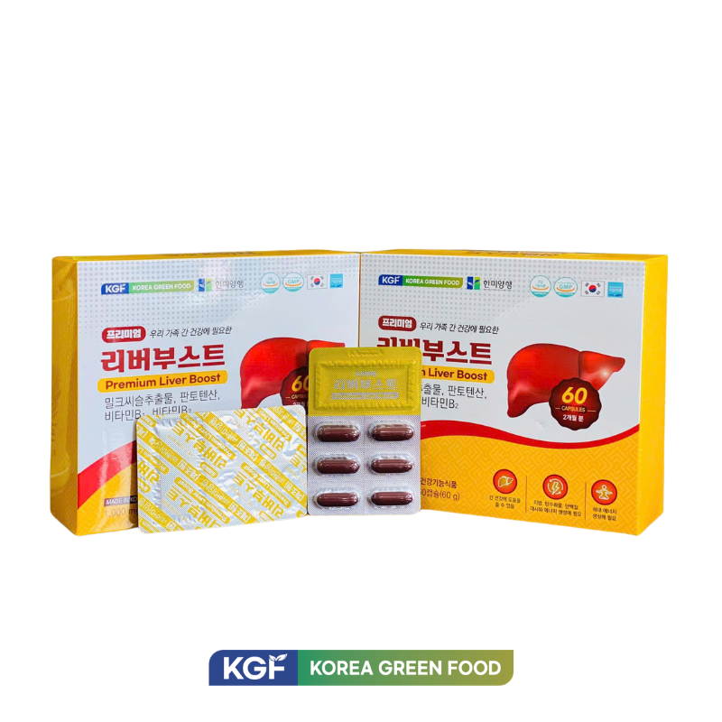 Viên Bổ Gan Premium Liver Boost Hộp 60 Viên