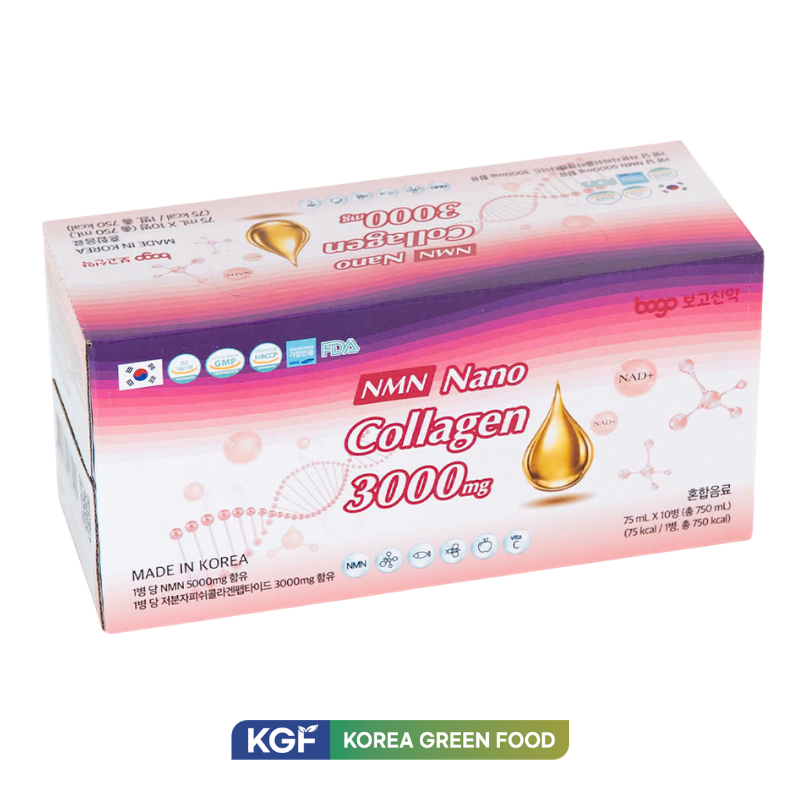 Thực phẩm bổ sung NMN Nano Collagen 3000mg