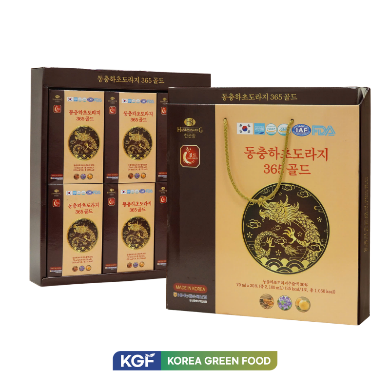 Thực phẩm bổ sung Cordyceps Bellflower 365 Gold