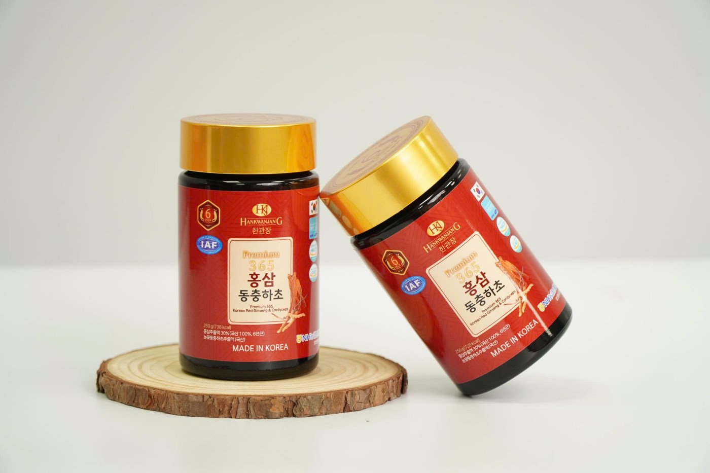 Cao Hồng Sâm Đông Trùng Hạ Thảo Hộp 4 Lọ